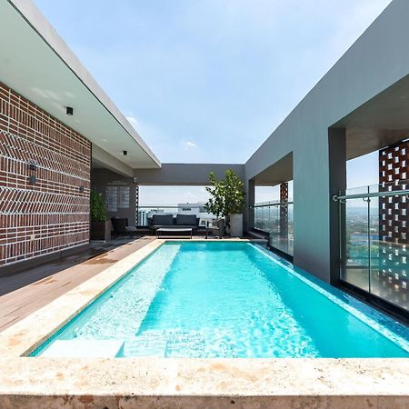 Modern Luxury Condo With Rooftop Pool & Gym Santiago De Los Caballeros Buitenkant foto