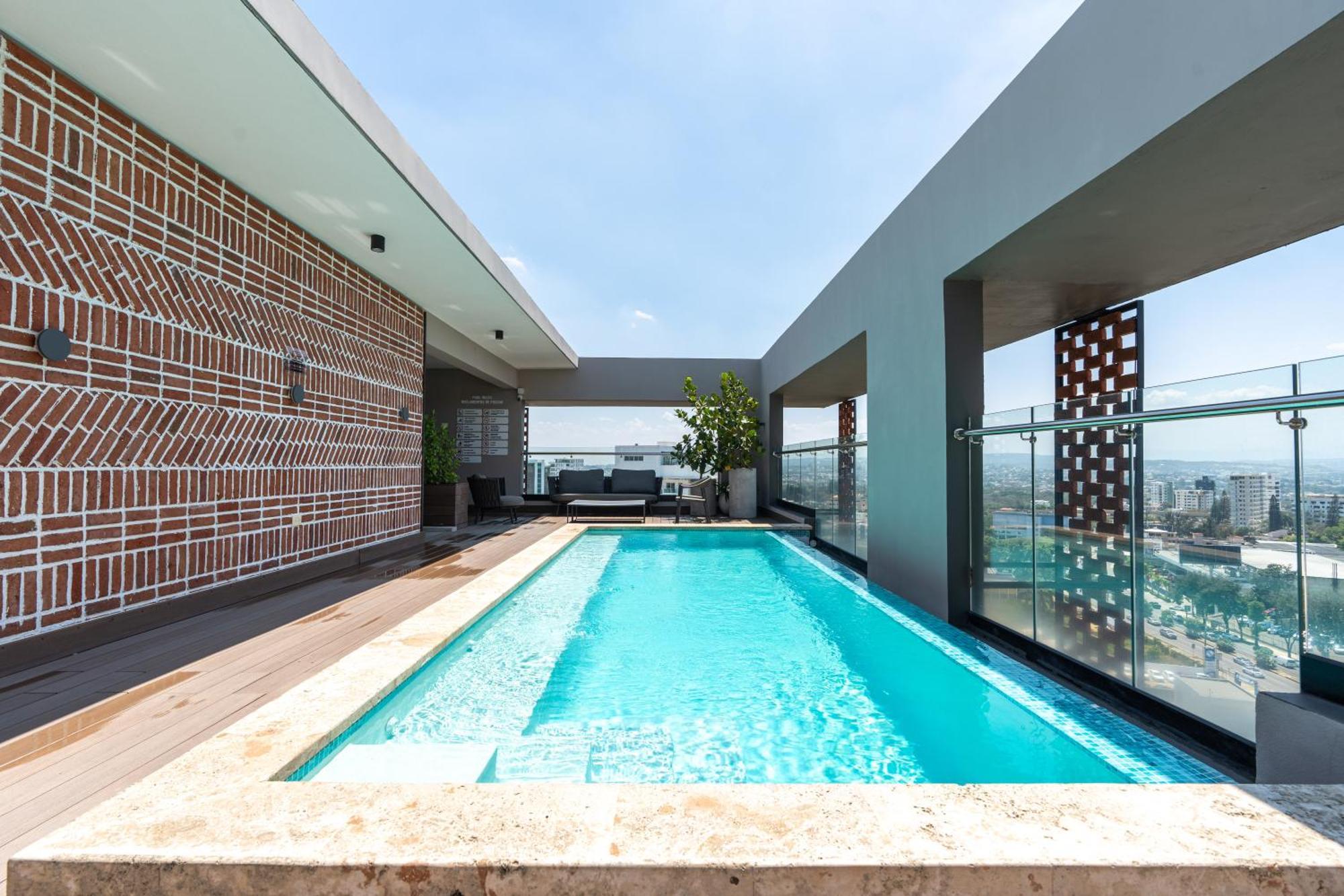 Modern Luxury Condo With Rooftop Pool & Gym Santiago De Los Caballeros Buitenkant foto